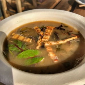 Thai Soup with Tofu